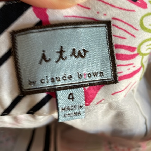 NWOT it’s by Claude Brown Sun Fun Pant. SZ 4 - Picture 6 of 8